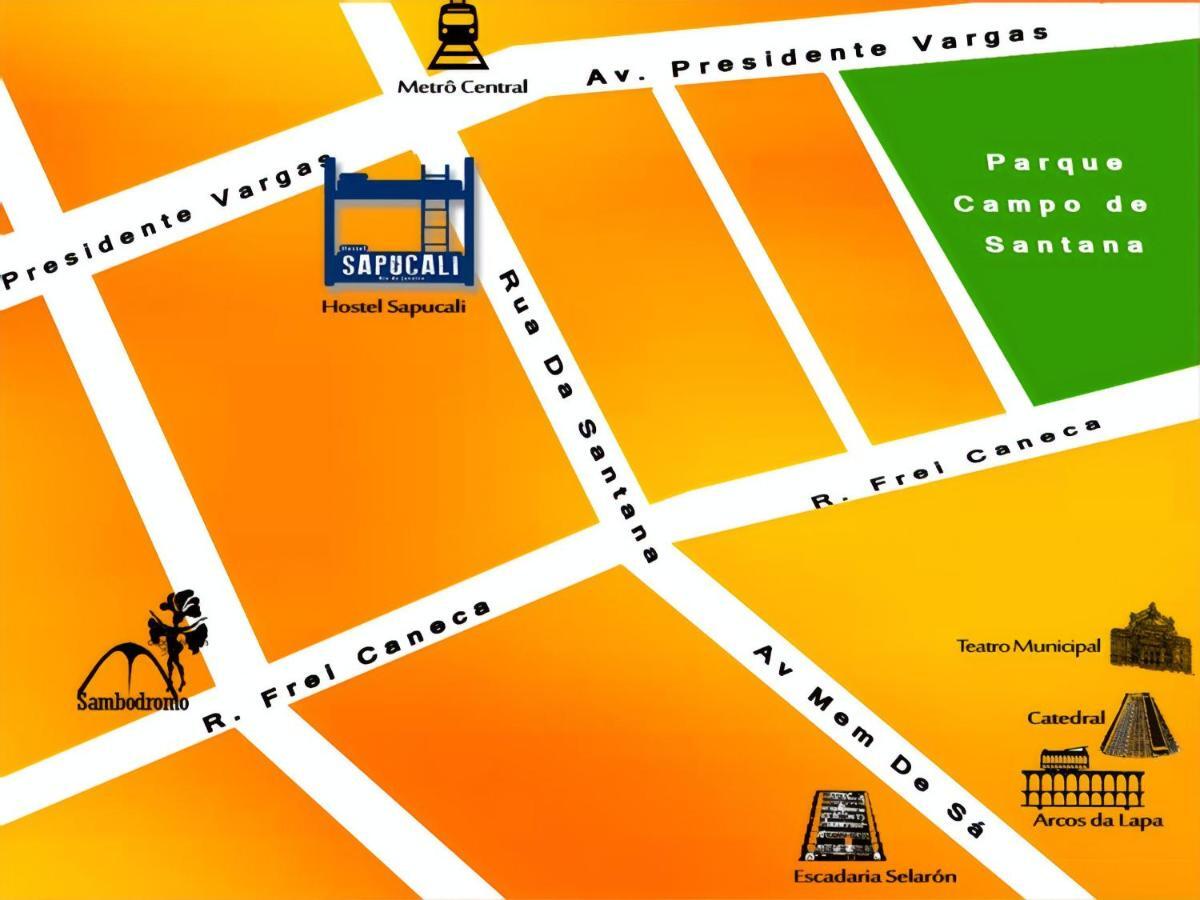 Sapucali Privative Hostel Rio de Janeiro Zewnętrze zdjęcie